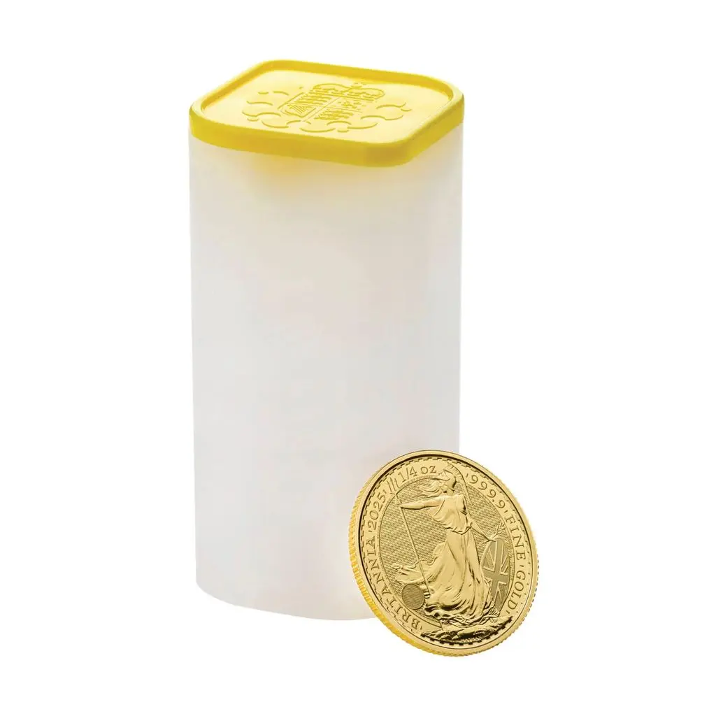 Britannia oro 1-4 oz-2025 tubo_dinoro2.webp