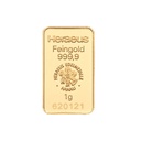 Lingote de Oro 1 gr.