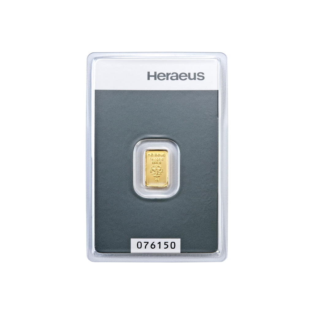 Lingote de Oro 1 gr.