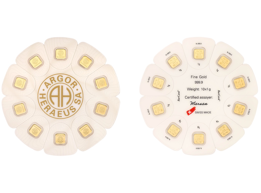 Lingote de Oro Multidisc 10 gr.