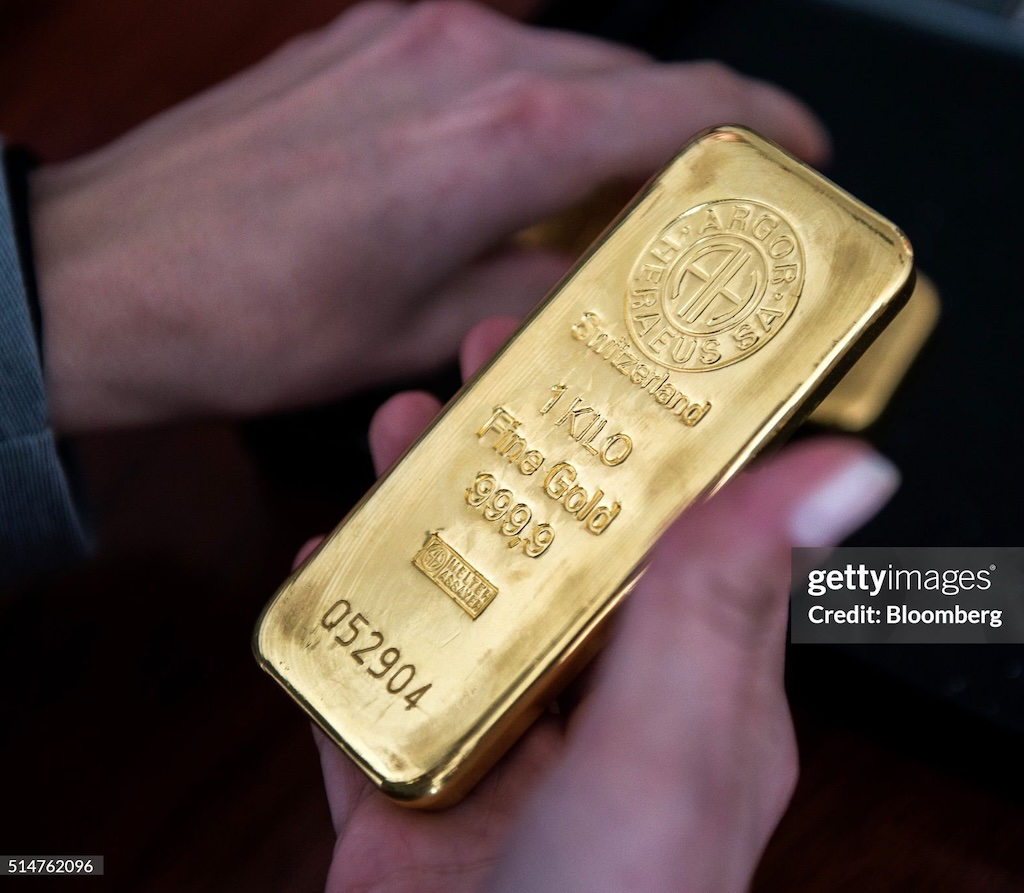 Lingote de Oro 1 kg.